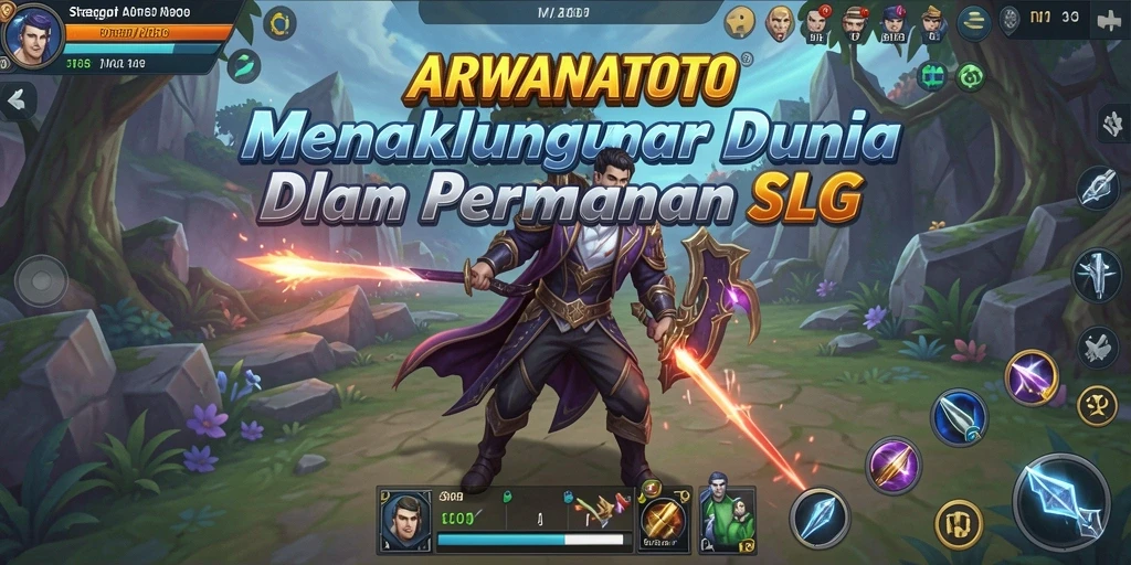 Tangkapan layar ARWANATOTO yang menampilkan pertempuran strategi mendebarkan.