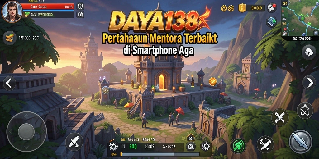 Tangkapan layar gameplay seru di DAYA138 penuh aksi Tower Defense.
