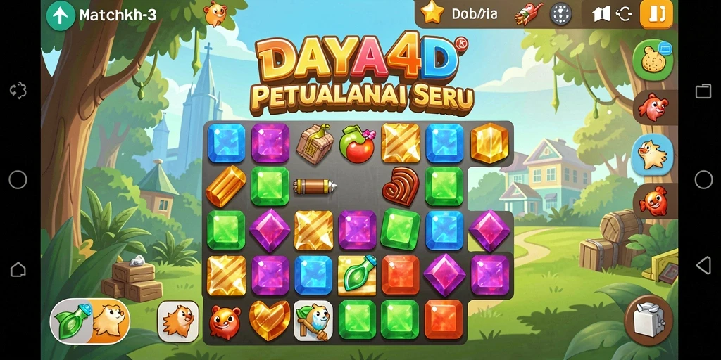 Gameplay seru dan penuh warna dari DAYA4D.