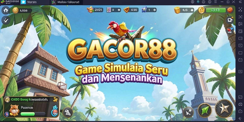 Tampilan gameplay GACOR88 yang seru dan interaktif.