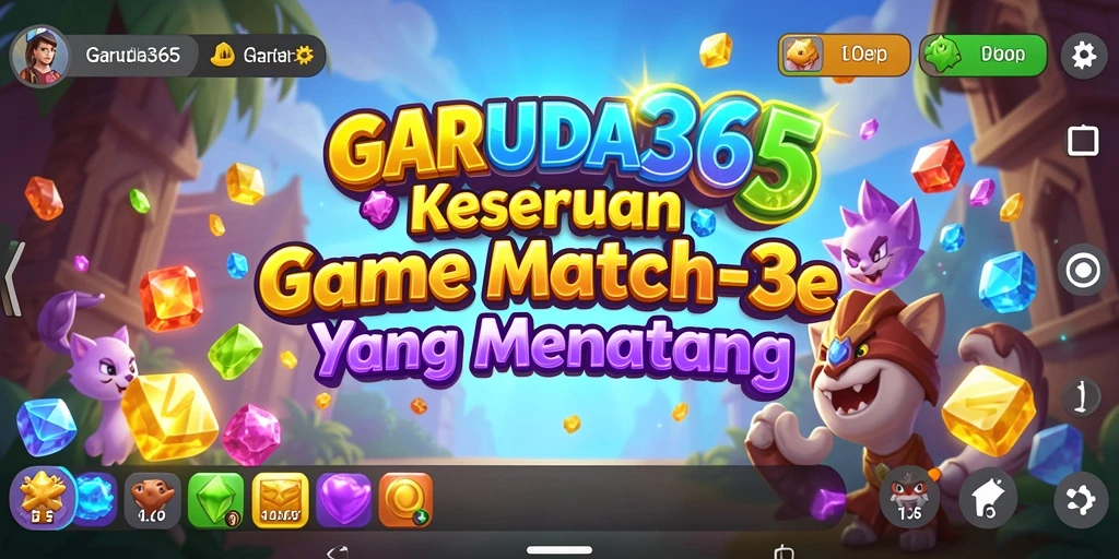 Gameplay seru dan penuh warna dari GARUDA365.