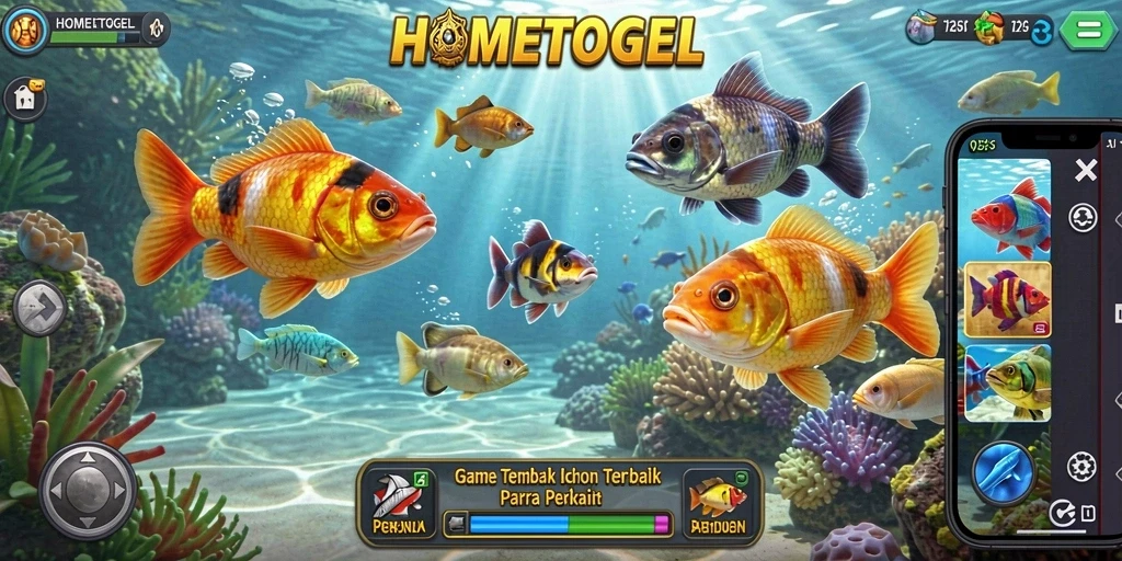 Tangkapan layar menunjukkan gameplay seru di HOMETOGEL.