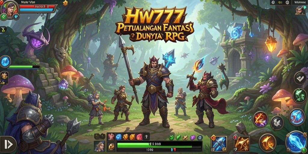 Tampilan gameplay seru dan tantangan sulit di dunia RPG.