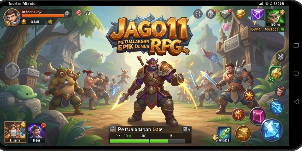 Menampilkan gameplay seru dan grafis menawan dari JAGO11.