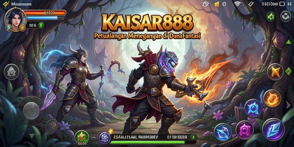 Tangkapan layar gameplay petualangan seru KAISAR888 yang menantang.