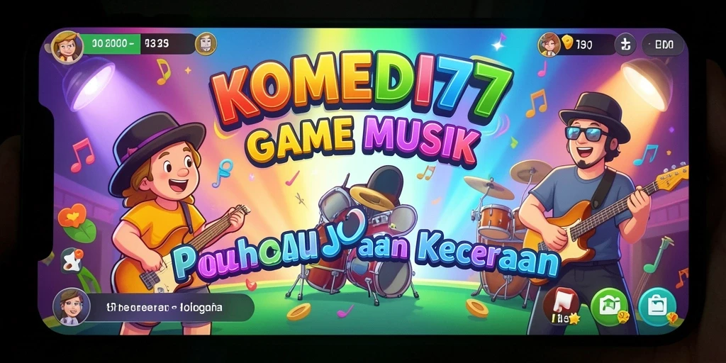 Tampilan gameplay KOMEDI77 yang menghibur dan penuh canda.