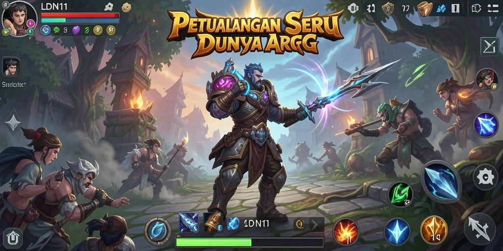 Gameplay mendebarkan dalam dunia fantasi di LDN11.