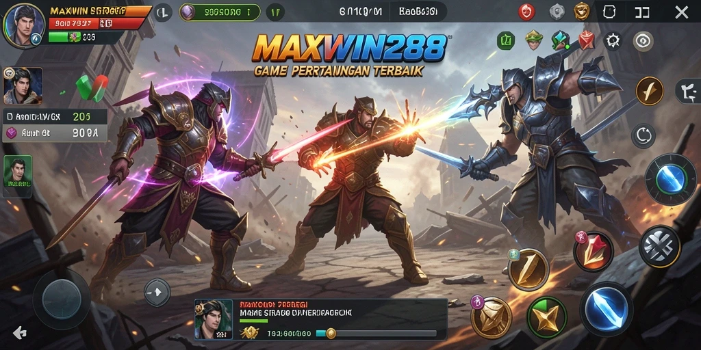 Tampilan gameplay menarik di MAXWIN288 dengan aksi strategi yang seru.