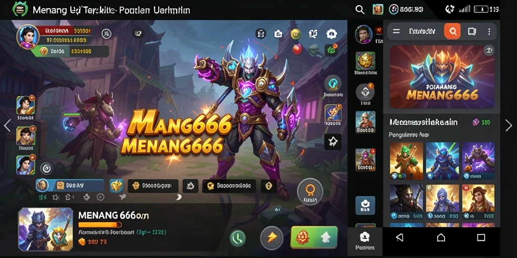 Screenshot utama MENANG666 menampilkan fitur-fitur utama aplikasi Utility.