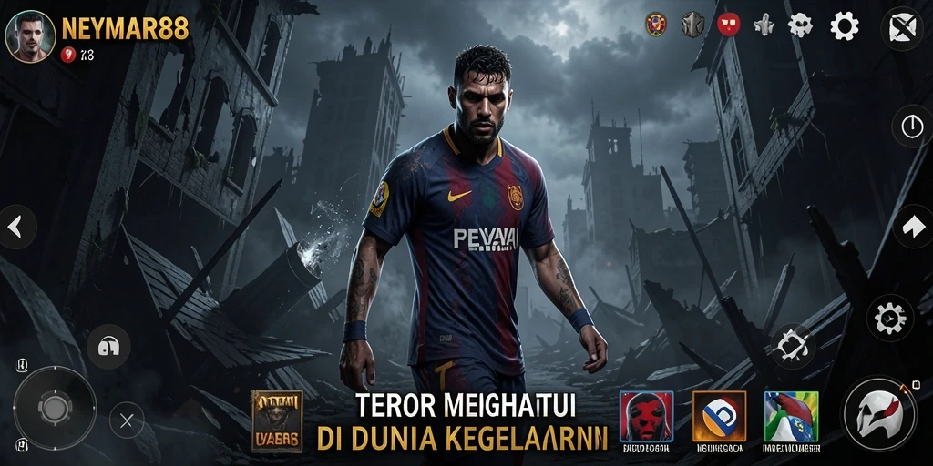 Gameplay NEYMAR88 yang menegangkan dengan suasana horror yang mencekam.