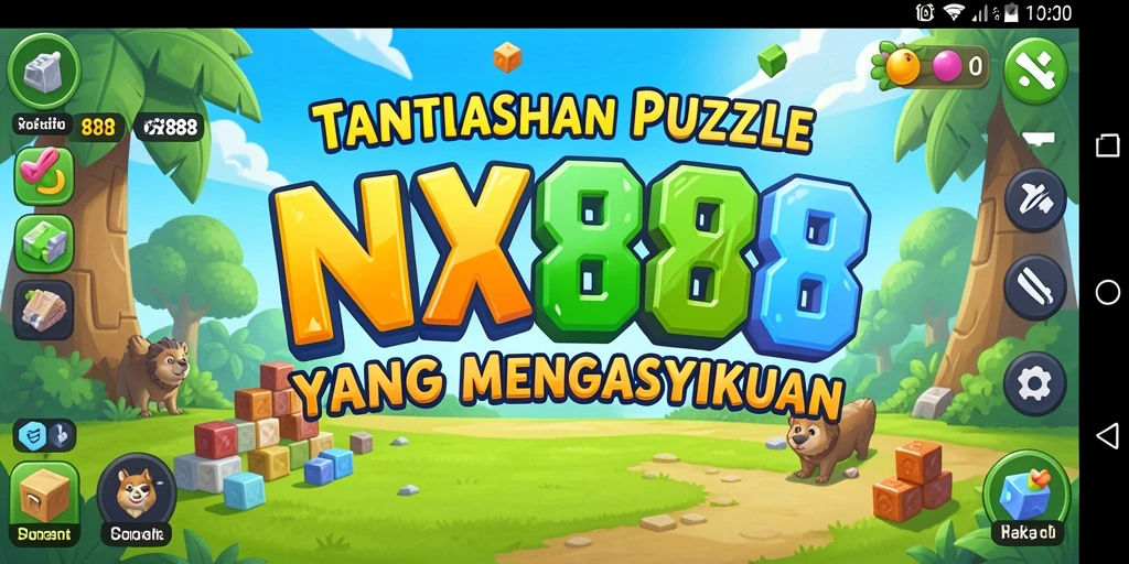 Tampilan gameplay NX888 yang menantang dan menarik.