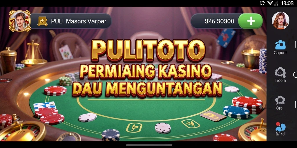 Screenshot gameplay PULITOTO yang menampilkan aksi mendebarkan.