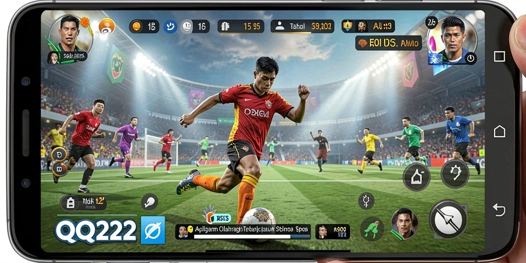 Tampilan gameplay QQ222 yang mendebarkan dalam berbagai cabang olahraga.