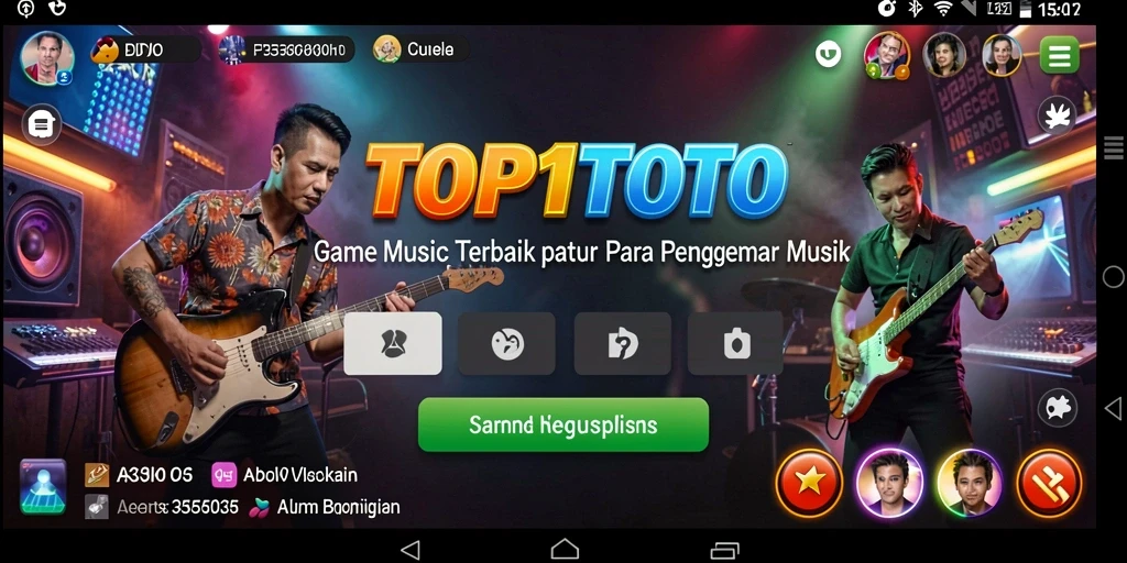 Tampilan gameplay seru dan interaktif di TOP1TOTO.