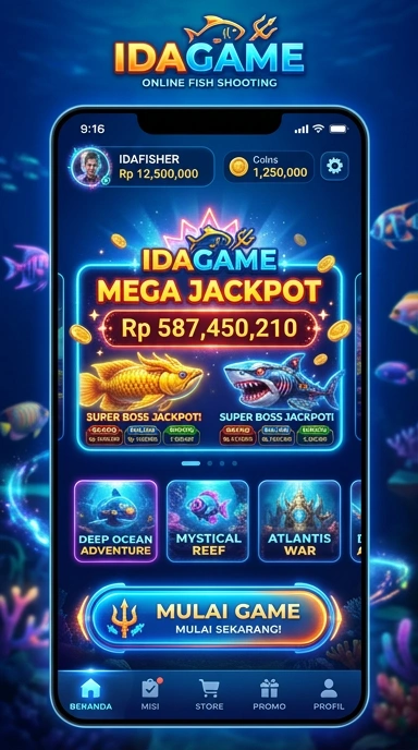 Halaman kategori aplikasi di idagame yang memudahkan pencarian.